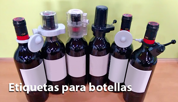 etiquetas para botellas am rf